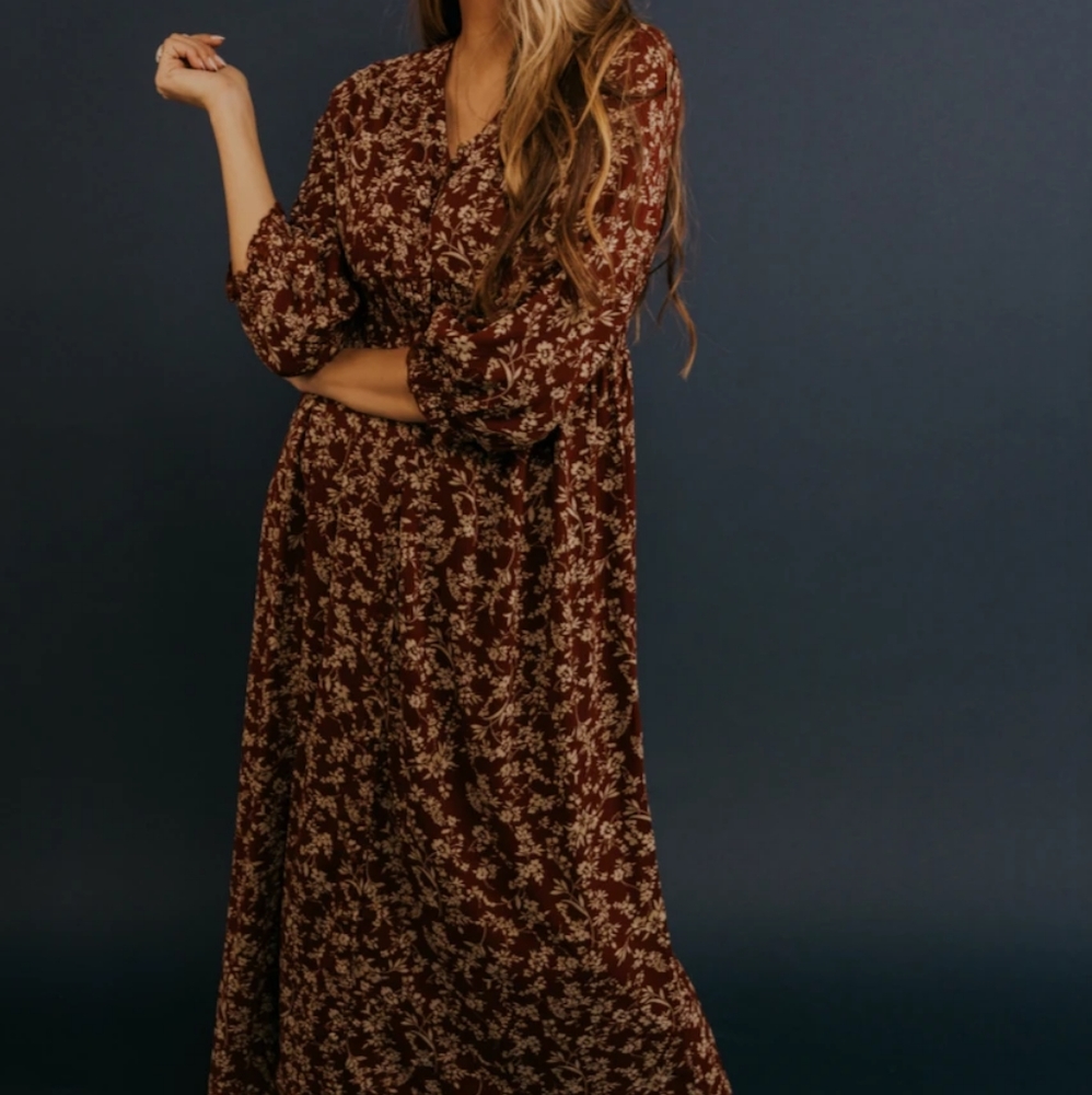 Roolee Over Again Floral Dress NEW